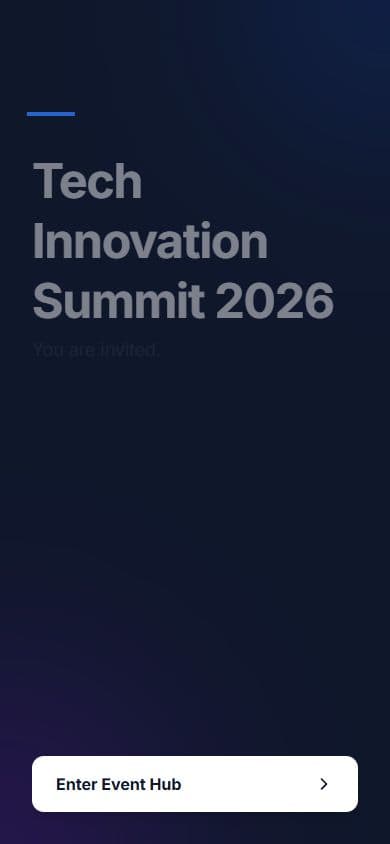 The Summit opening screen