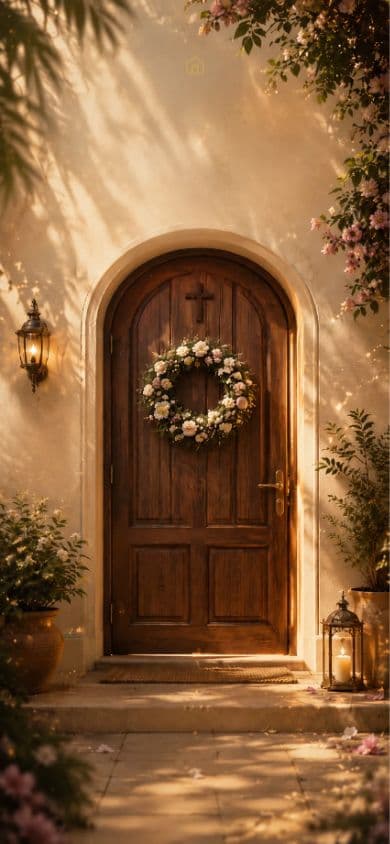 The New Door housewarming invitation opening